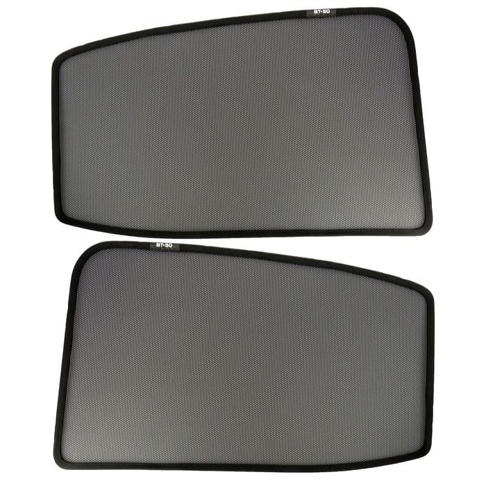 Genuine Mazda BT-50 TF Rear Door Window Shades (x2) Magnetic Accessory TF11ACRWS