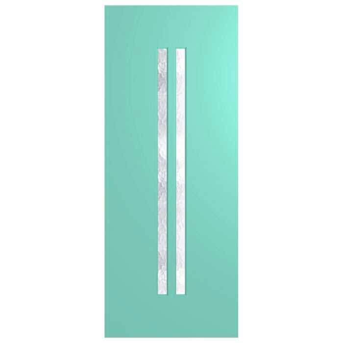 Hume 2040 x 820 x 40mm Verve External Door VER2 - Cathedral