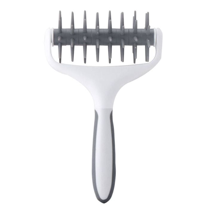Catzon Pizza Docker with Spikes Prevents Dough Blistering-Grey