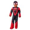 Marvel Spidey and His Amazing Friends Miles Morales Deluxe Kids Costume with Mask – Black Colour, TODDLER
