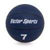 Victor Sports Heavy Duty Durable Rubber Basketball Blue Size 7