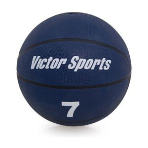 Victor Sports Heavy Duty Durable Rubber Basketball Blue Size 7