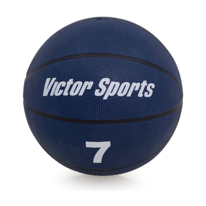 Victor Sports Heavy Duty Durable Rubber Basketball Blue Size 7