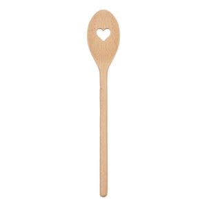 Argon Tableware Wooden Heart Cooking Spoon - 30cm