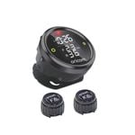 TPMC-2E Tyre Pressure Monitoring System for Motorcycles Incl. 2 External Sensors