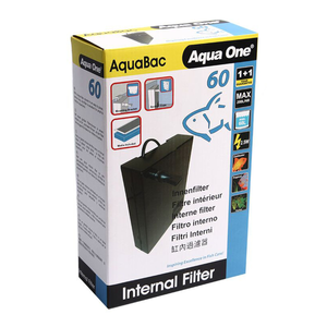 Aqua One AquaBac 60 Internal Filter - 200l/hr (11341)