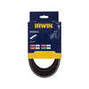 IRWIN 50 x 914mm 40, 60, 80 & 120 Grit Sanding Belt - 4 Pack