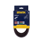 IRWIN 50 x 914mm 40, 60, 80 & 120 Grit Sanding Belt - 4 Pack