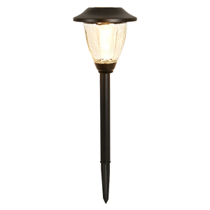 Arlec Sierra 10lm Warm White Solar Frosted Glass Path Light 