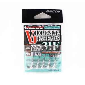 Decoy VJ31F Violence Round Ball Shape Fishing Jighead 1/32oz 1/0