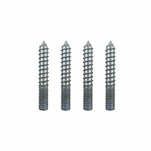 Adoored 3/8" Furniture Leg Stud - 4 Pack