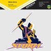 NRL Mega Decal - Melbourne Storm - Car Sticker 250mm - Retro Logo