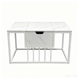 Costway Lift Top Coffee Table Modern Center Work Tea Storage White