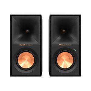 2x Klipsch R-50PM Powered Wireless Bluetooth Bookshelf 120W Speakers Black
