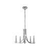 Lexi Lighting Corrine 5 Lights Chandelier Light - Stain Chrome 58 cm