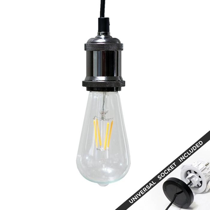 Snap Lighting Lennox - Gloss Black - Downlight to Pendant Light Suspension Kit