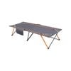 Wildtrak Jumbo Easy Up 218x42cm Stretcher Single Bed W/ Carry Bag - Grey