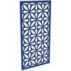 ProtectorAl 300-1200w x 1201-2400h Dark Blue/Gloss White Morrocco Unframed Composite Deco Panel