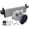 Upgrade Billet Turbo Charger With 50mm Intercooler And Genuine Oil Feed Pipe For Toyota Hilux 1GD-FTV 2.8L 2015-2020