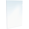 ProtectorAl 800 x 1200 x 12mm Glass Pool Soft Close Hinge Panel