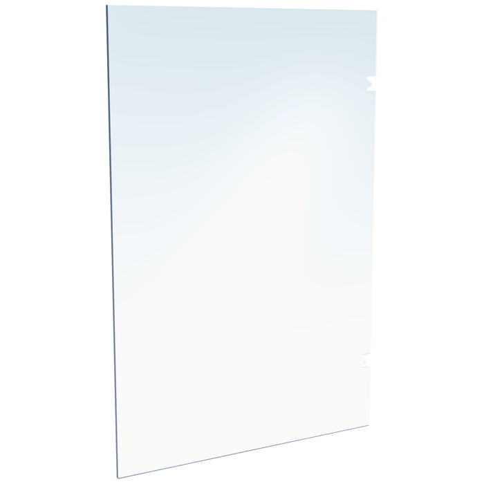 ProtectorAl 800 x 1200 x 12mm Glass Pool Soft Close Hinge Panel
