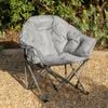 Mimosa Ultra Comfort Grey Moon Camping Chair