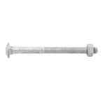 Zenith M8 x 65mm Hot Dipped Galvanised Cup Head Bolt And Nut