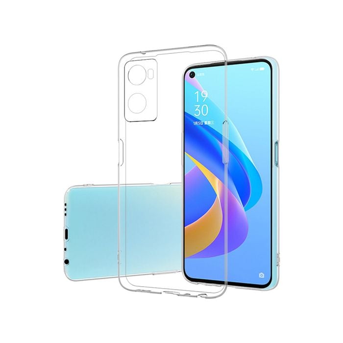 MEZON OPPO A96 Ultra Slim Clear TPU Gel Back Case