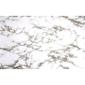 Boyle 45cm x 1.5m White Marble Self Adhesive Film