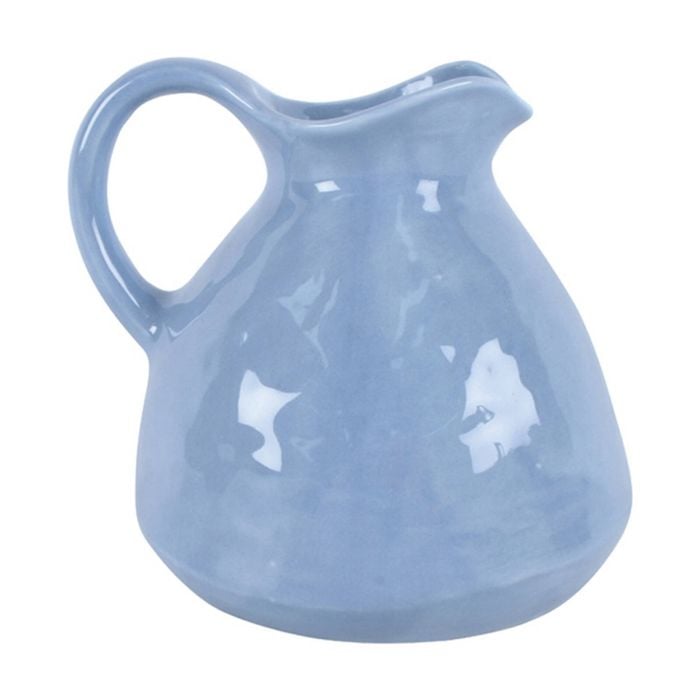 Maine & Crawford Caeden 16x13cm Porcelain Oinochoe Flower Vase Decor Baby Blue