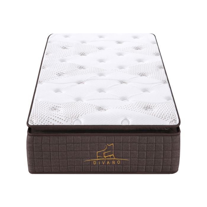 Luxe Dreams Single Size 7 Zones Pocket Spring Premium Medium Feel 34cm Mattress