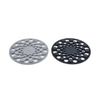 2pc Joseph Joseph Spot-On Silicone Trivets Non-Slip Hot Pot Mat Round GRY