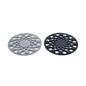 2pc Joseph Joseph Spot-On Silicone Trivets Non-Slip Hot Pot Mat Round GRY
