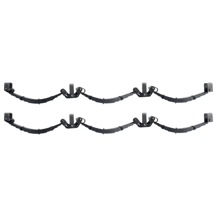 Sunrise Tri Axle Rocker Roller Suspension Spring Complete Assembly - 9 Leaf (6000kg Pair), 15" Or 16" - S9rrcpt