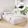 Artiss Bed Frame Double Gas Lift Beds Base Fabric