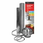 Deflecto 125mm Rangehood Roof Venting Kit