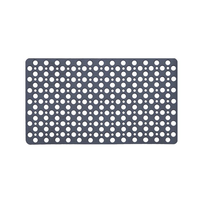 Axton 75 x 43cm Grey Pacific Suction Bath Mat
