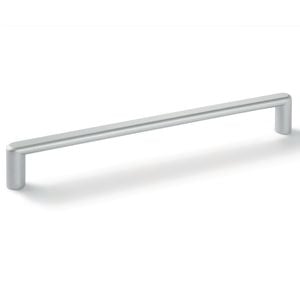 Hafele 204 x 26mm Silver Colour Cabinet Handle