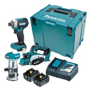 Makita 18V Brushless 3 Piece Combo Kit DLX3206TJ