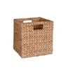 Flexi Storage Clever Cube 26 x 26 x 26cm Natural Water-Hyacinth Compact Insert