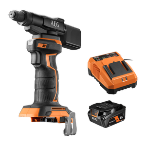 AEG 18V Compact 4.8mm Rivet Gun 5Ah Kit
