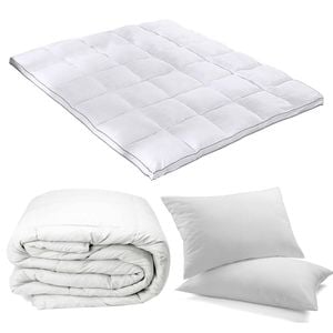 Royal Comfort Bedding Essentials Bed In Bag Set White King