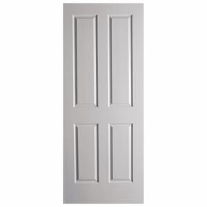 Hume Doors & Timber 920 x 2040 x 35mm Internal Door Primed MDF Moulded Panel Ascot