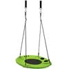 Vivere Cacoon Saucer Swing - Earth Green - Outdoor swing