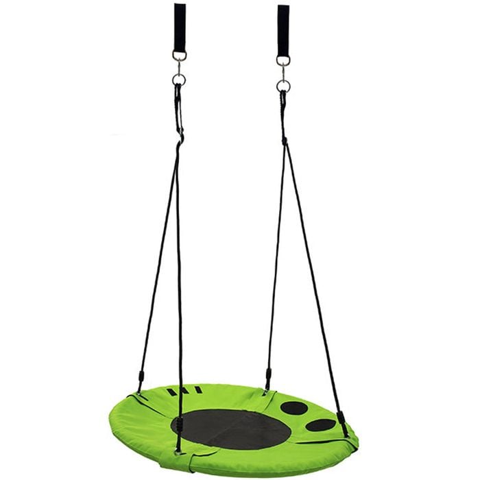Vivere Cacoon Saucer Swing - Earth Green - Outdoor swing