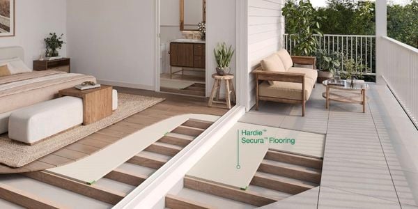 James hardie secura flooring 