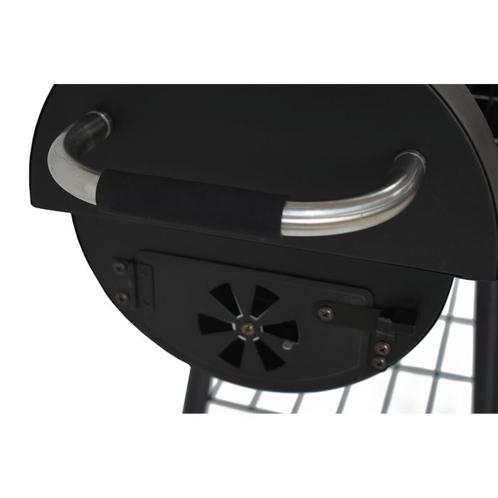 Jumbuck BBQ Smoker with Offset Sidebox