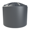 Melro Tanks 23700L Metal Grey Round 24000 Poly Water Tank