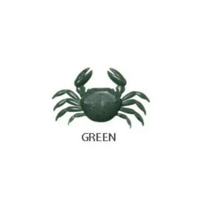 Marukyu Medium Crab Soft Plastic Fishing Lure Green
