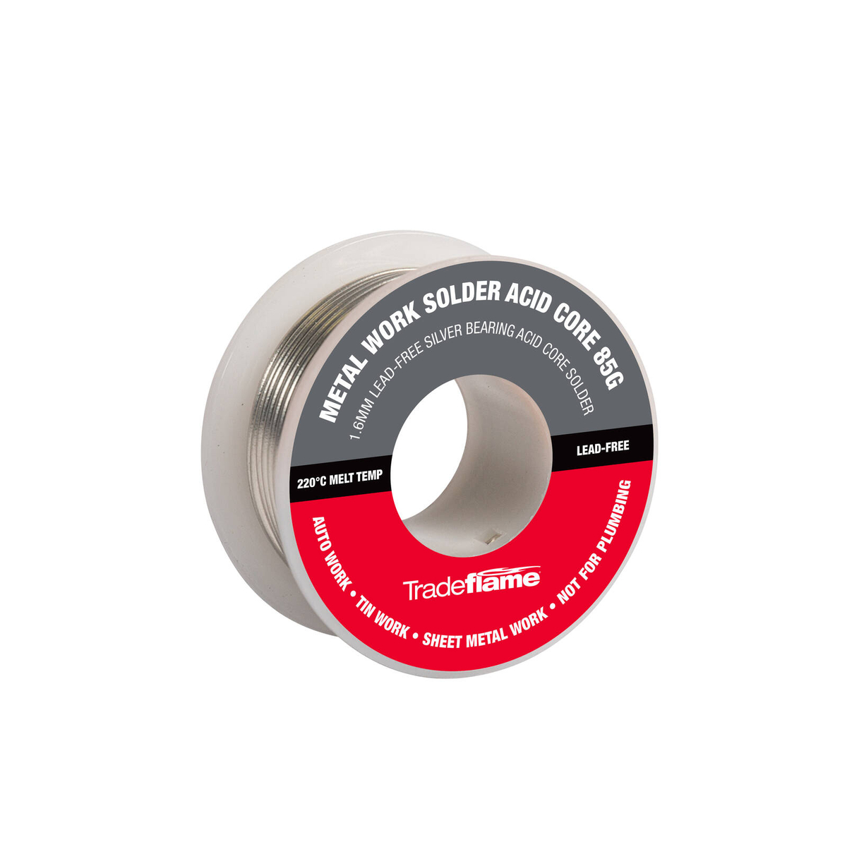 Tradeflame 85g Metal Solder Acid Core - Bunnings Australia